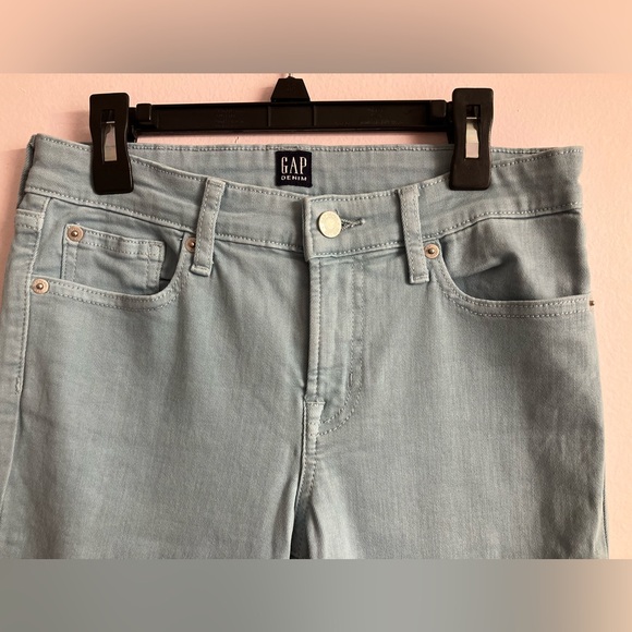 Gap Denim Women’s Leggings, 2 Reg 26, Light Blue, Stretch - Picture 3 of 7